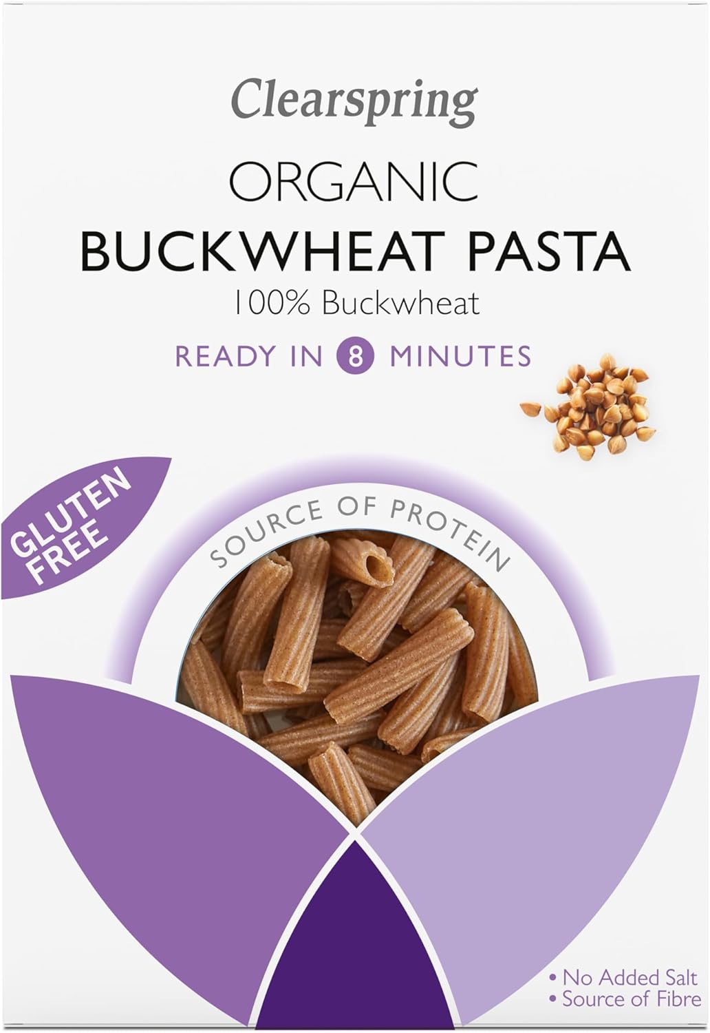 Clearspring Organic Gluten Free Pasta (Buckwheat Pasta - Tortiglioni)