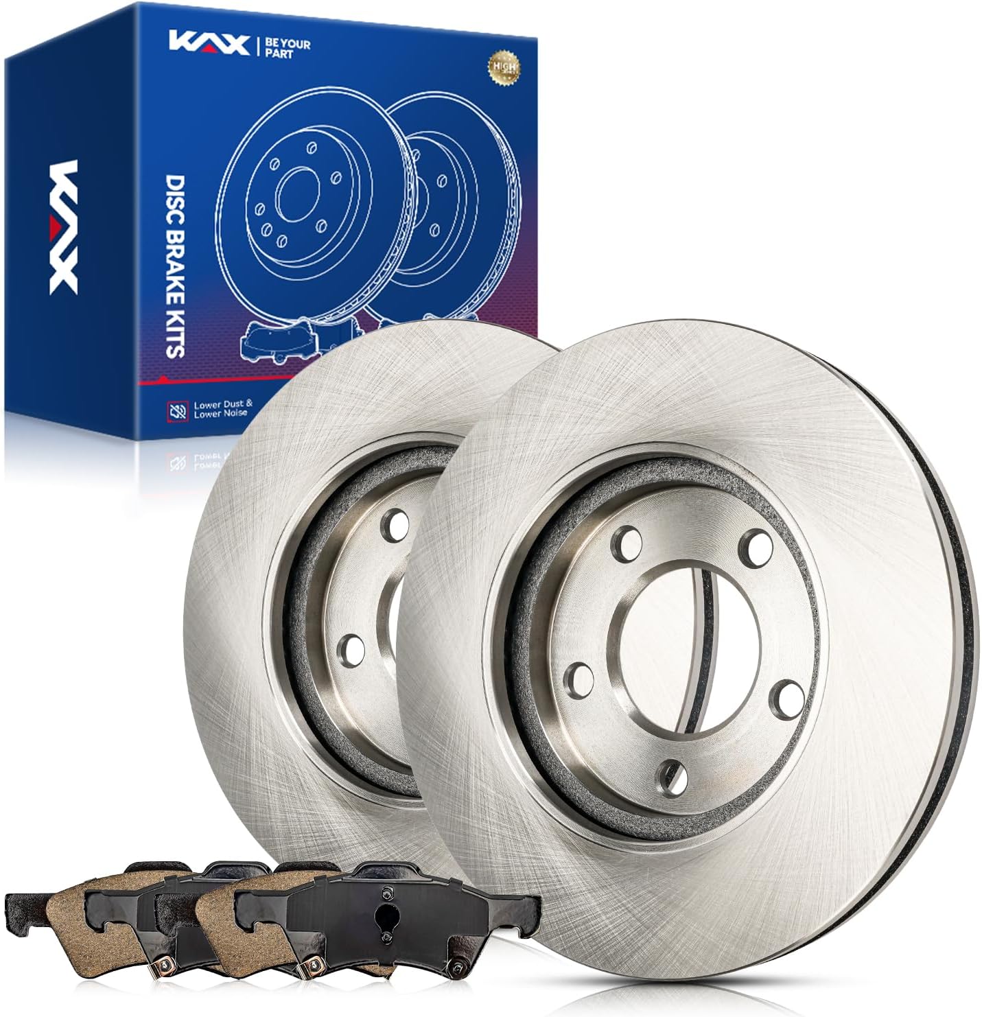 KAX Front Brake Kit Fits Grand Caravan, Town & Country, Caravan, Voyager