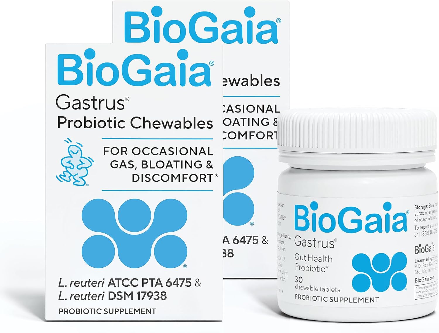 BioGaia Gastrus L reuteri Probiotic | 35 Years of Clinical Gut Research
