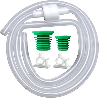 Soap Dispenser Extension Tube Kit with Upgraded Check Value, 47" Under Counter Soap Dispenser Tube for Kitchen Sink, Fit Most Soap Containers, Powerful Suction, Never Fill Little Bottle Again, SonTiy