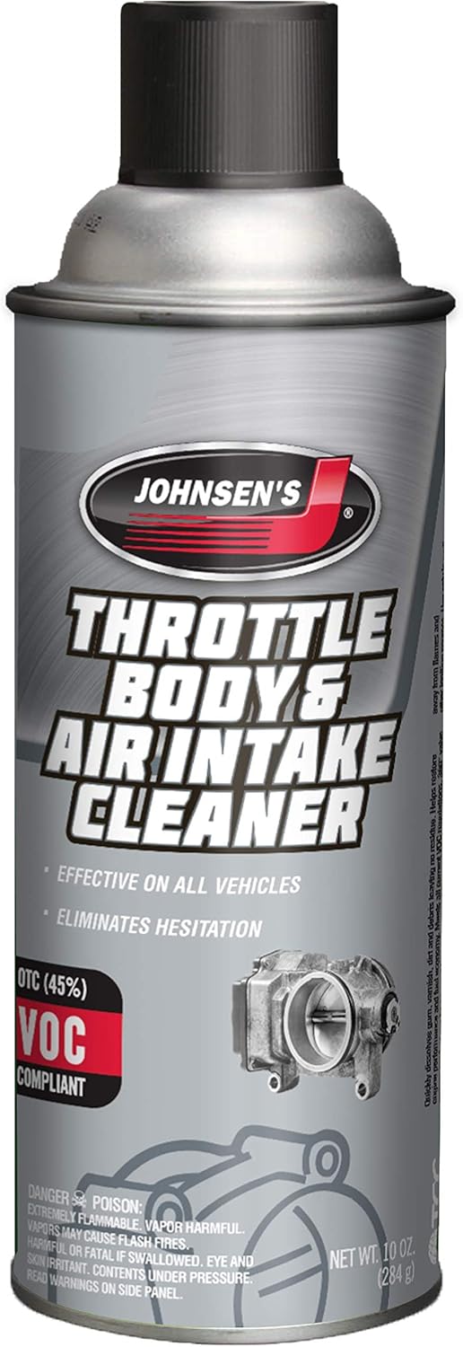 Johnsen's 4724 Throttle Body and Air Intake Cleaner - 10 oz.