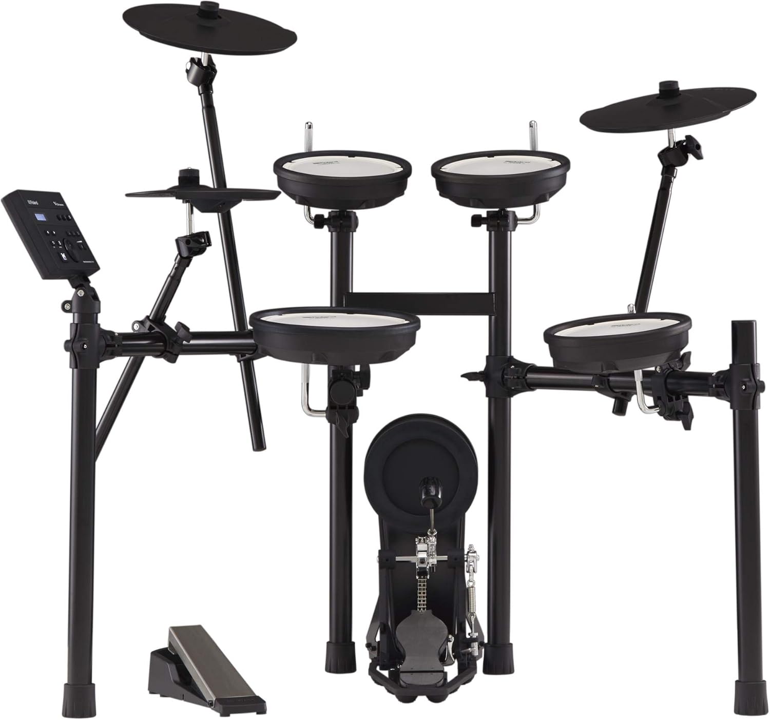 Roland TD-07KV Electronic V-Drums Kit – Legendary Dual-Ply All Mesh Head kit with superior expression and playability – Bluetooth Audio & MIDI – USB for recording audio and MIDI data – 40 FREE Melodic