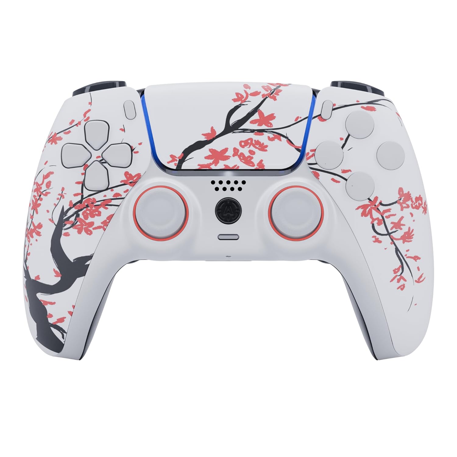 AimControllers Compatible with PS5 Console & PC | Custommade Wireless Gaming Controller with 4 Back Remappable Paddles | Gaming Accessories Electronics CHERRY With ActiveTriggers