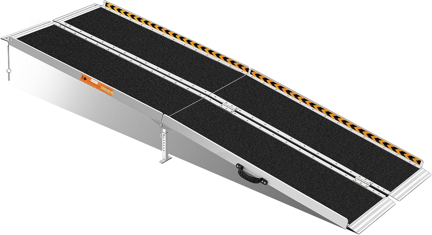 6FT Wheelchair Ramp with Support Legs, Portable Ramps for Home Steps