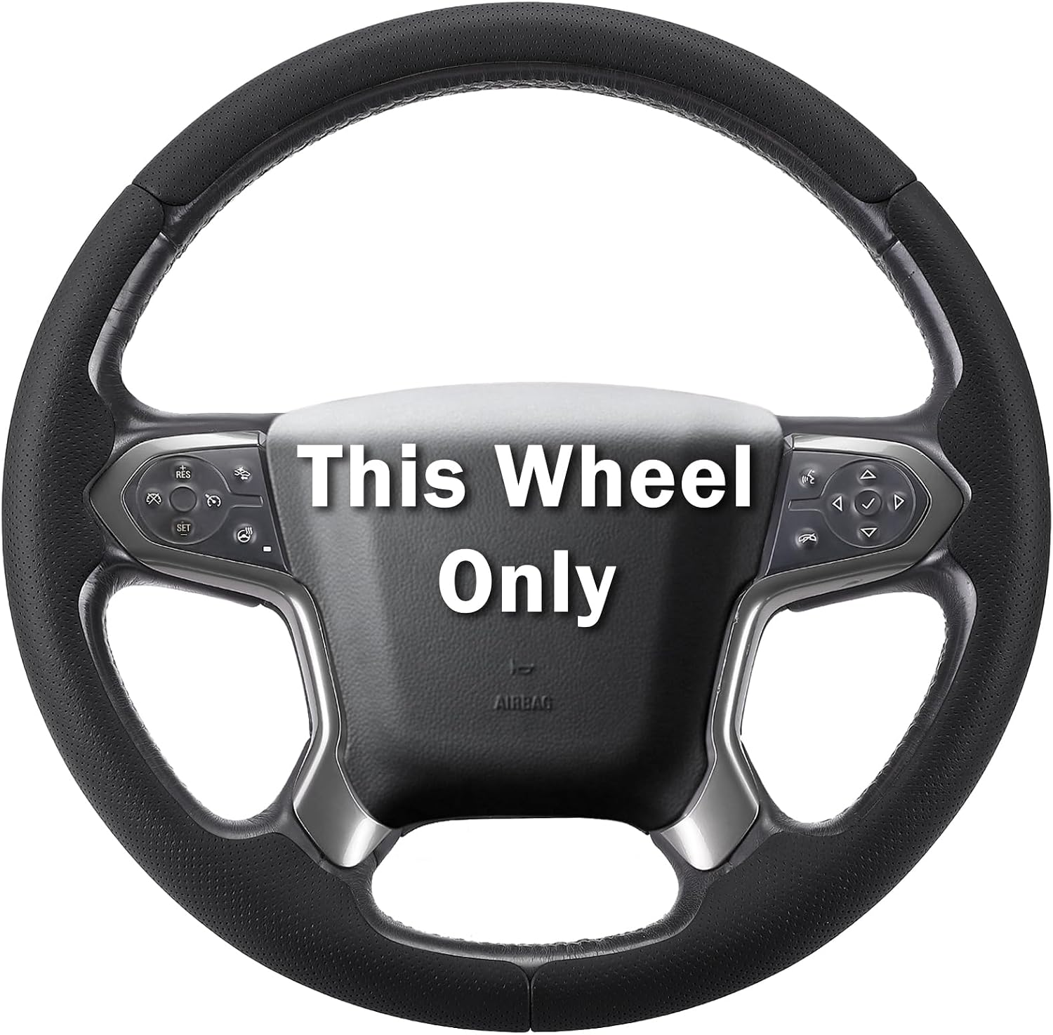 Steering Wheel Cover for Chevy Silverado/Suburban/Tahoe/Traverse Chevrolet