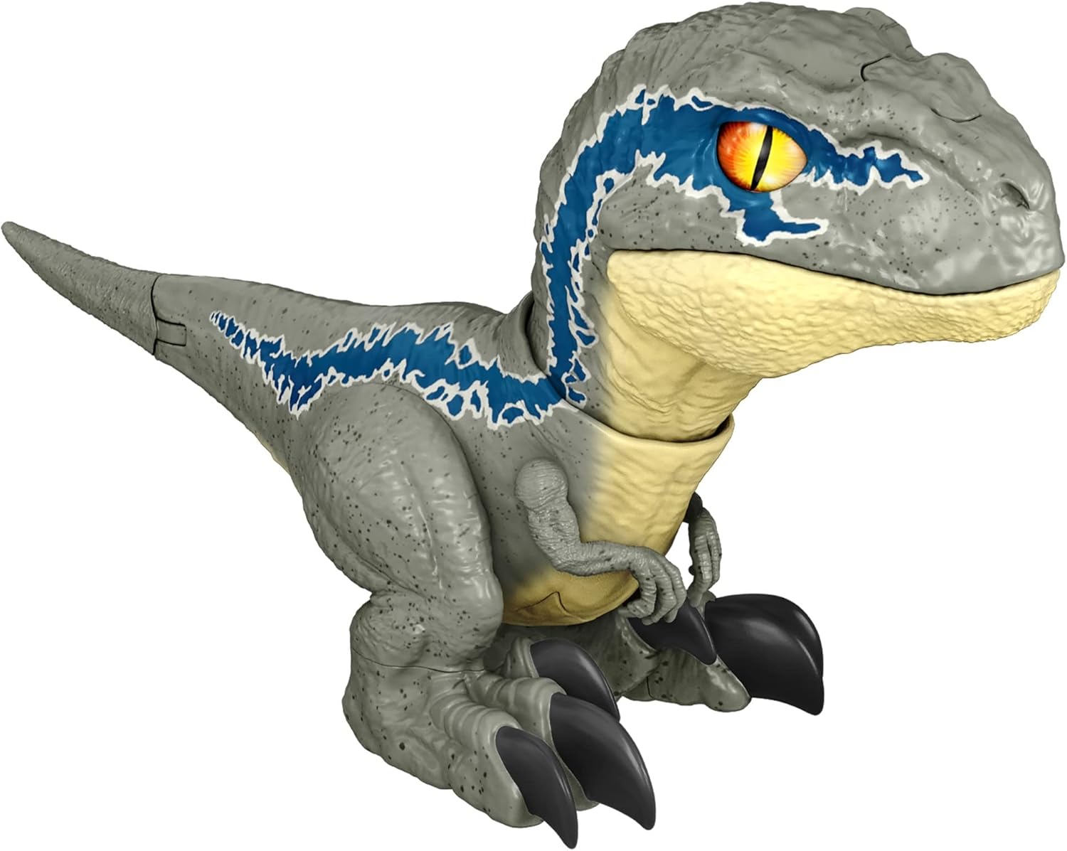Mattel Jurassic World Dominion Uncaged Rowdy Roars Atrociraptor Beta Dinosaur Action Figure, Toy with Interactive Motion & Sound