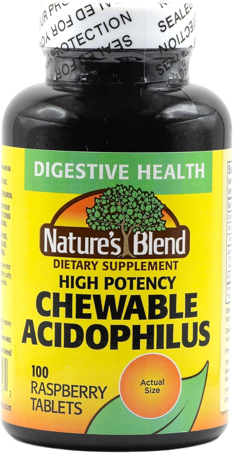 Nature's Blend ACIDOPHILUS CW 100 HI-PTCY,(Pack of 1)