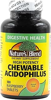 Nature's Blend ACIDOPHILUS CW 100 HI-PTCY,(Pack of 1)