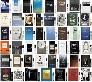 Men's Cologne Top Designer Sample Vial Set x 10 Best Rated Cologne Most Popular