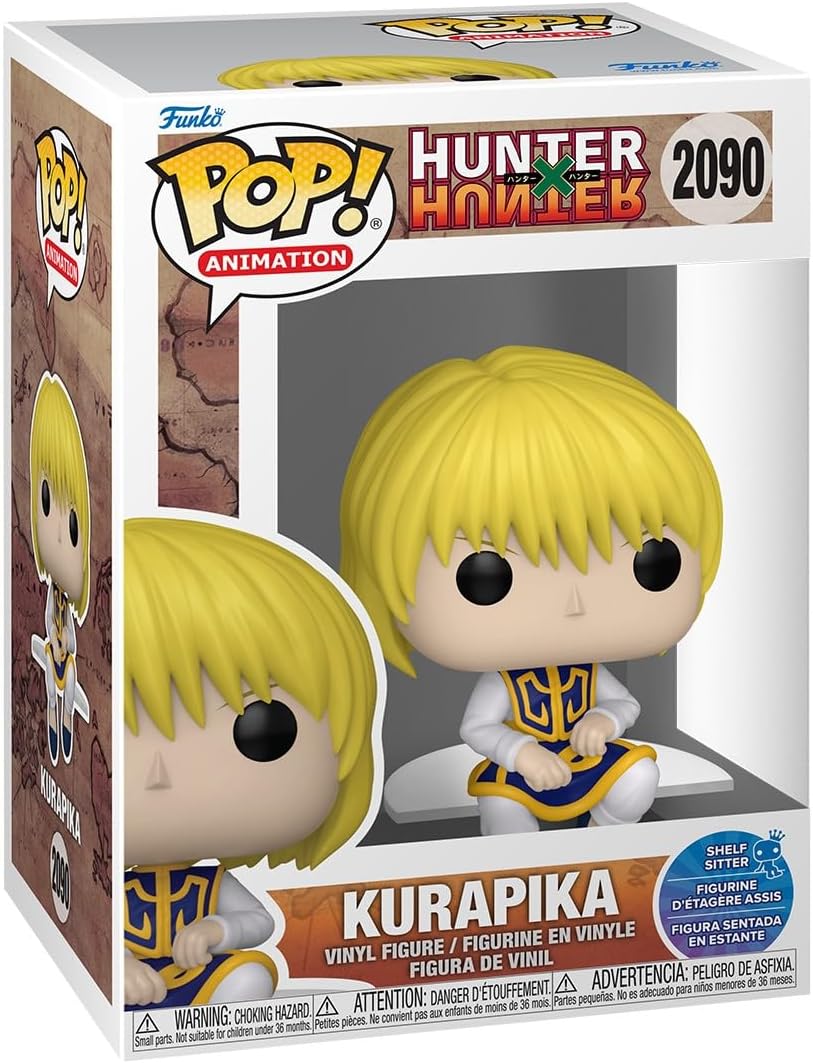 Funko Pop! Animation: Hunter X Hunter - Kurapika (Sitting) - Collectable Vinyl Figure - Gift Idea - Official Merchandise - Toys for Kids & Adults - Anime Fans - Model Figure for Collectors