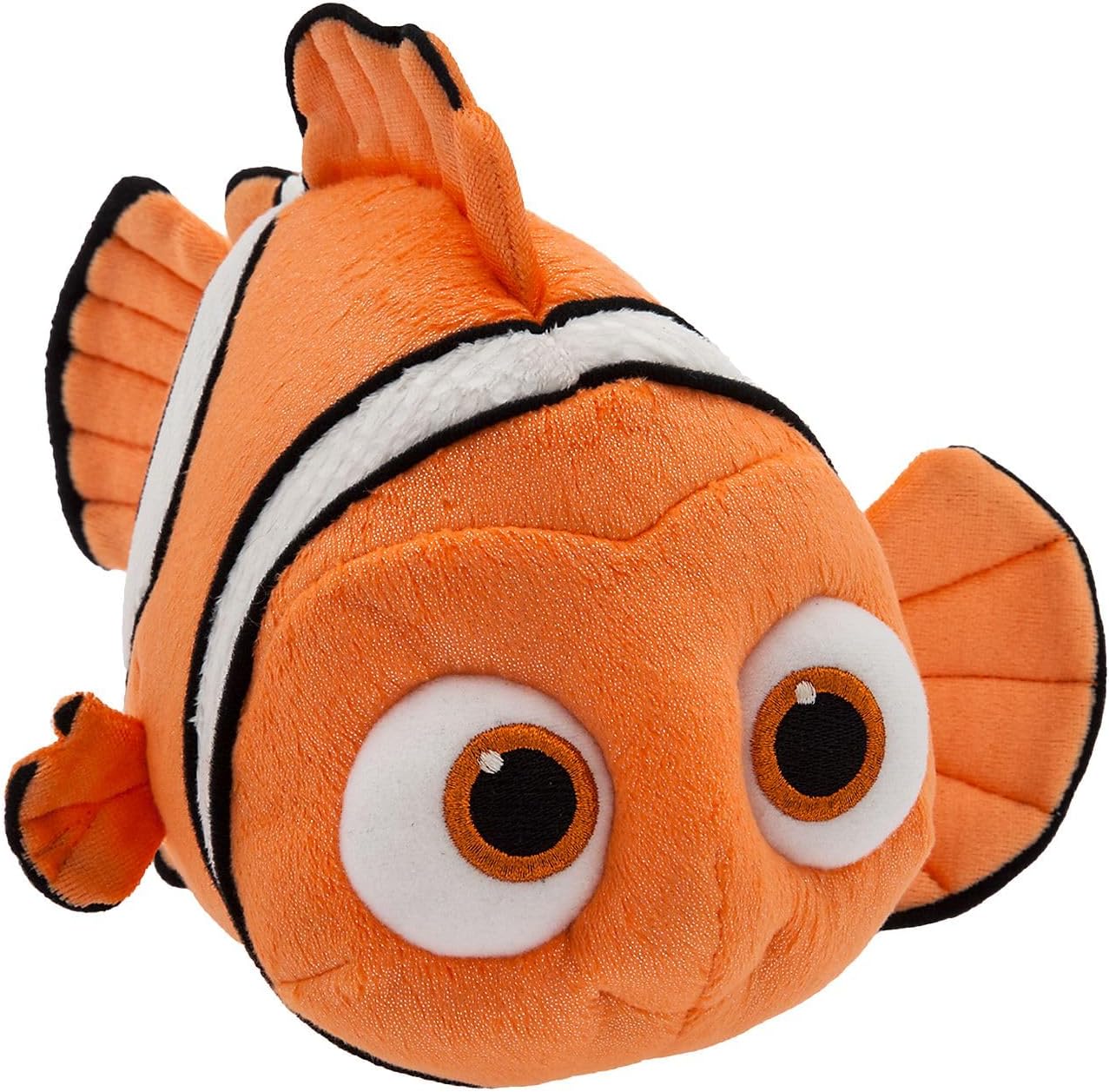 Disney Store Official Nemo Small Soft Toy for Kids, Finding Nemo, 23cm/9”, Clownfish Plush Fish Character Figure with Embroidered Details, Suitable for Ages 0+