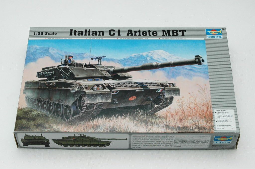 Trumpeter 1:35 - Italian Army MBT C1 Ariete