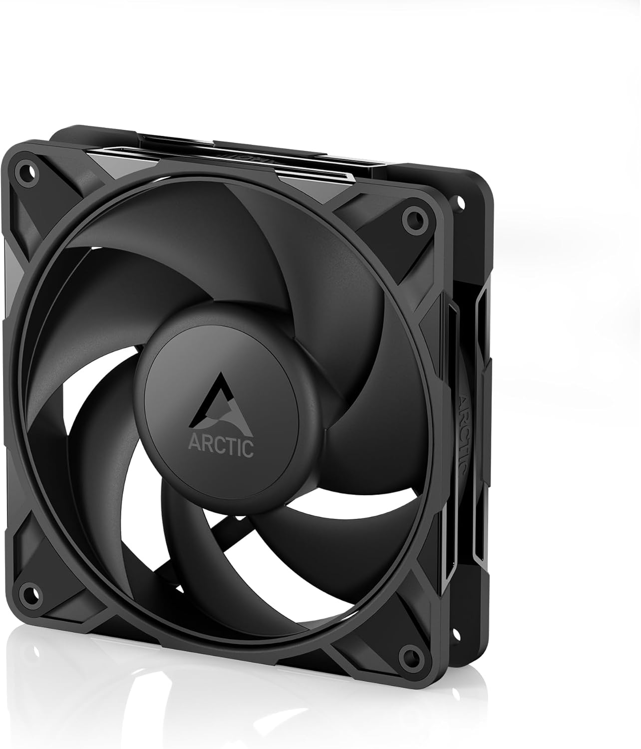ARCTIC P12 Pro - Powerful Premium Fan, 120 mm PWM Fan, 600-3000 rpm, 0 rpm <5% PWM, Fluid Dynamic Bearing, 4-Pin - Black