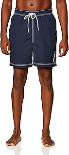 Nautica Men's Quick Dry Solid Swim Trunk