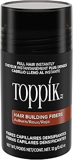 Toppik Hair Building Fibers, 12g Fill In Fine or Thinning Hair Instantly Thicker, Fuller Looking Hair 9 Shades for Men & Women