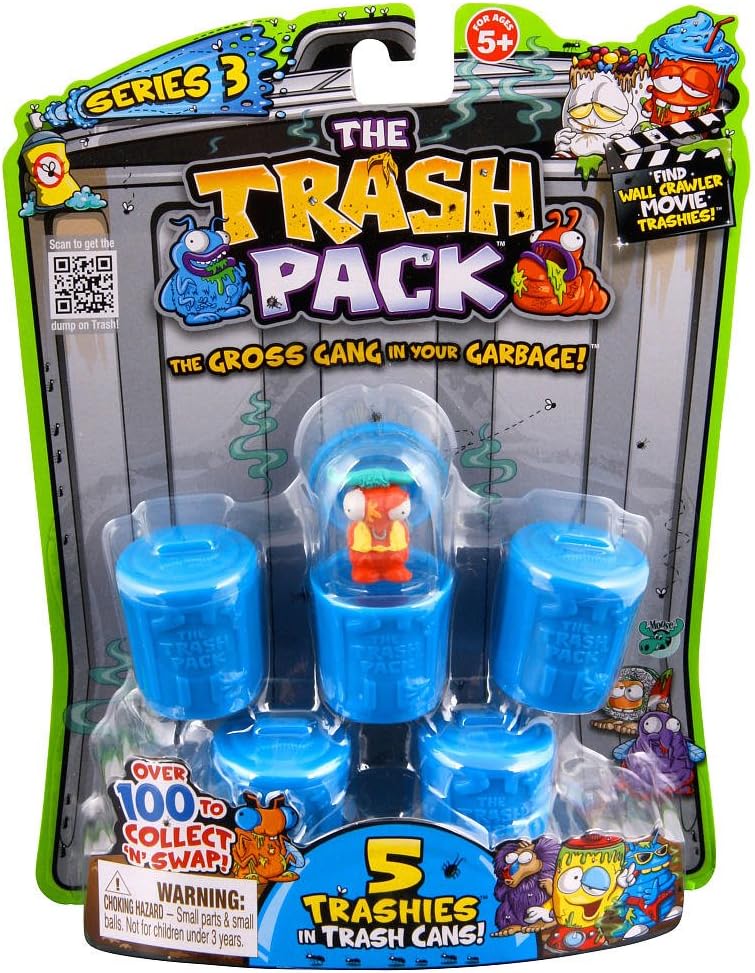 Trash Pack Series 3-5 Trashies Blister Pack