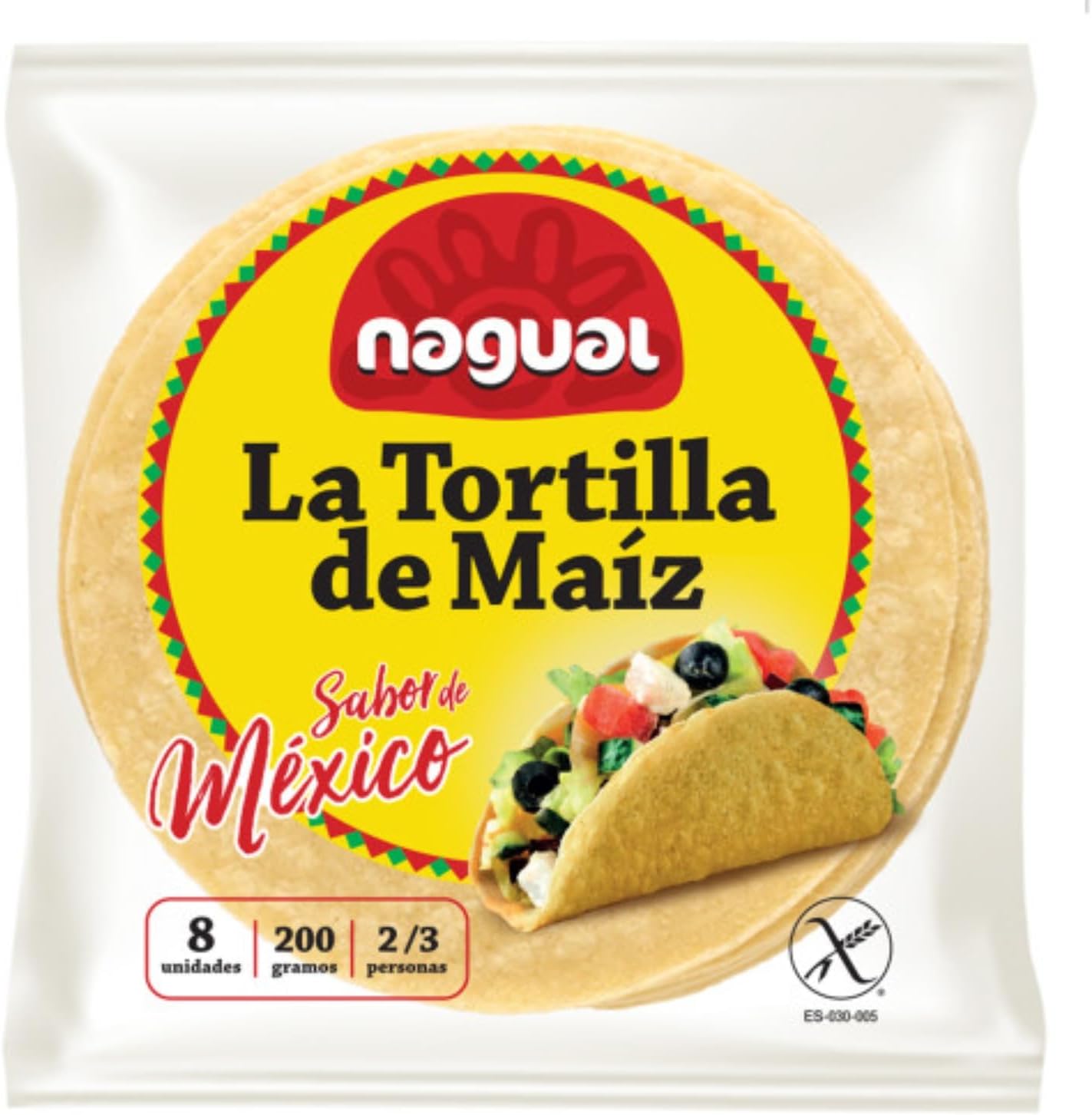 Corn Tortilla 15cm │Authentic Mexican Corn Tortilla │ Pack of 2