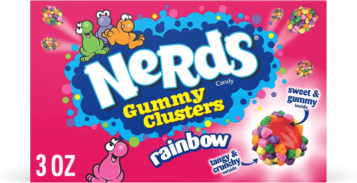 Nerds Gummy Clusters Theater Box, 3 Ounce