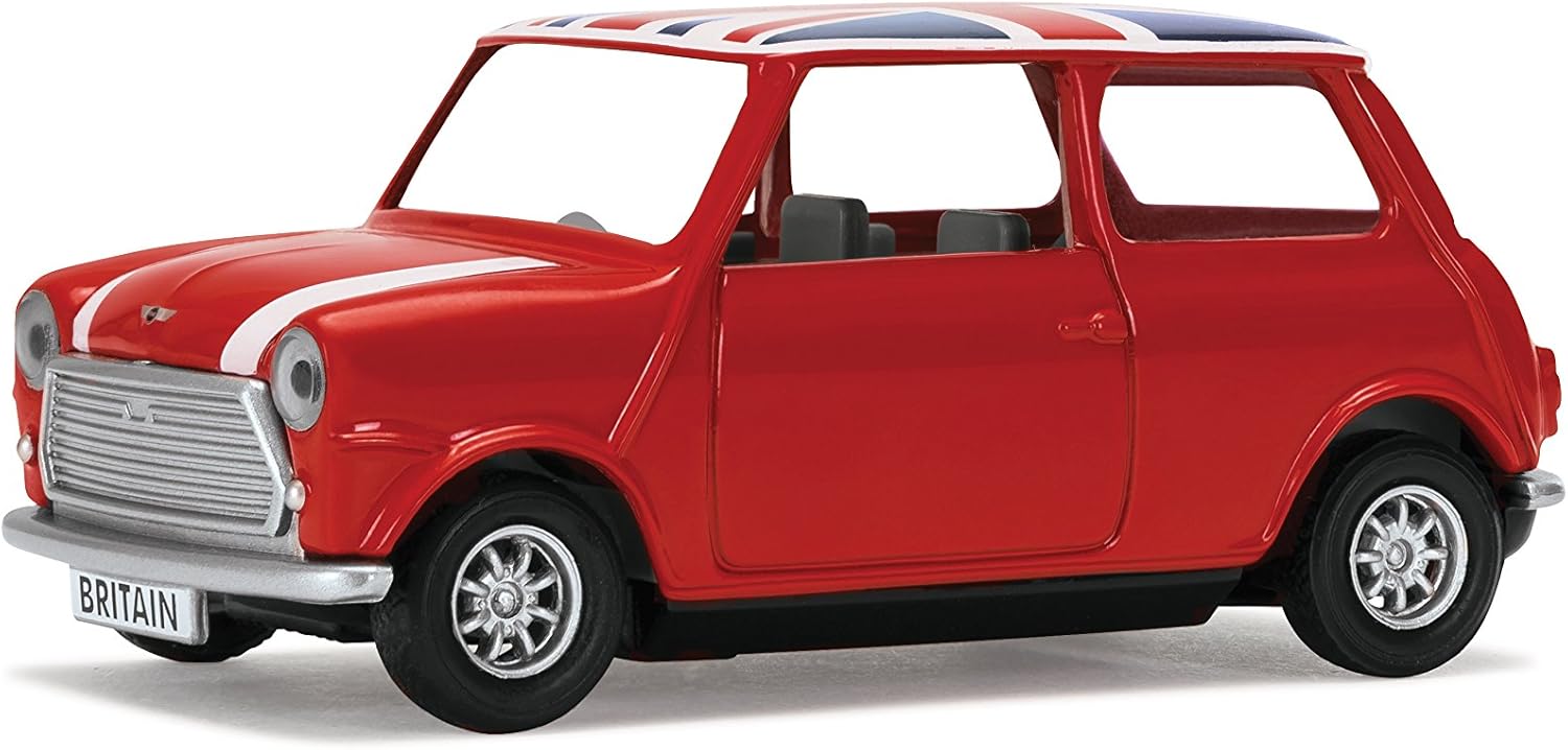 Corgi Diecast Model Cars - GS82109 Best of British Classic Mini - Red - Men & Women Souvenir Gifts from UK - Small Die Cast Toy Car Models for Boys, Gift for Motor Enthusiasts