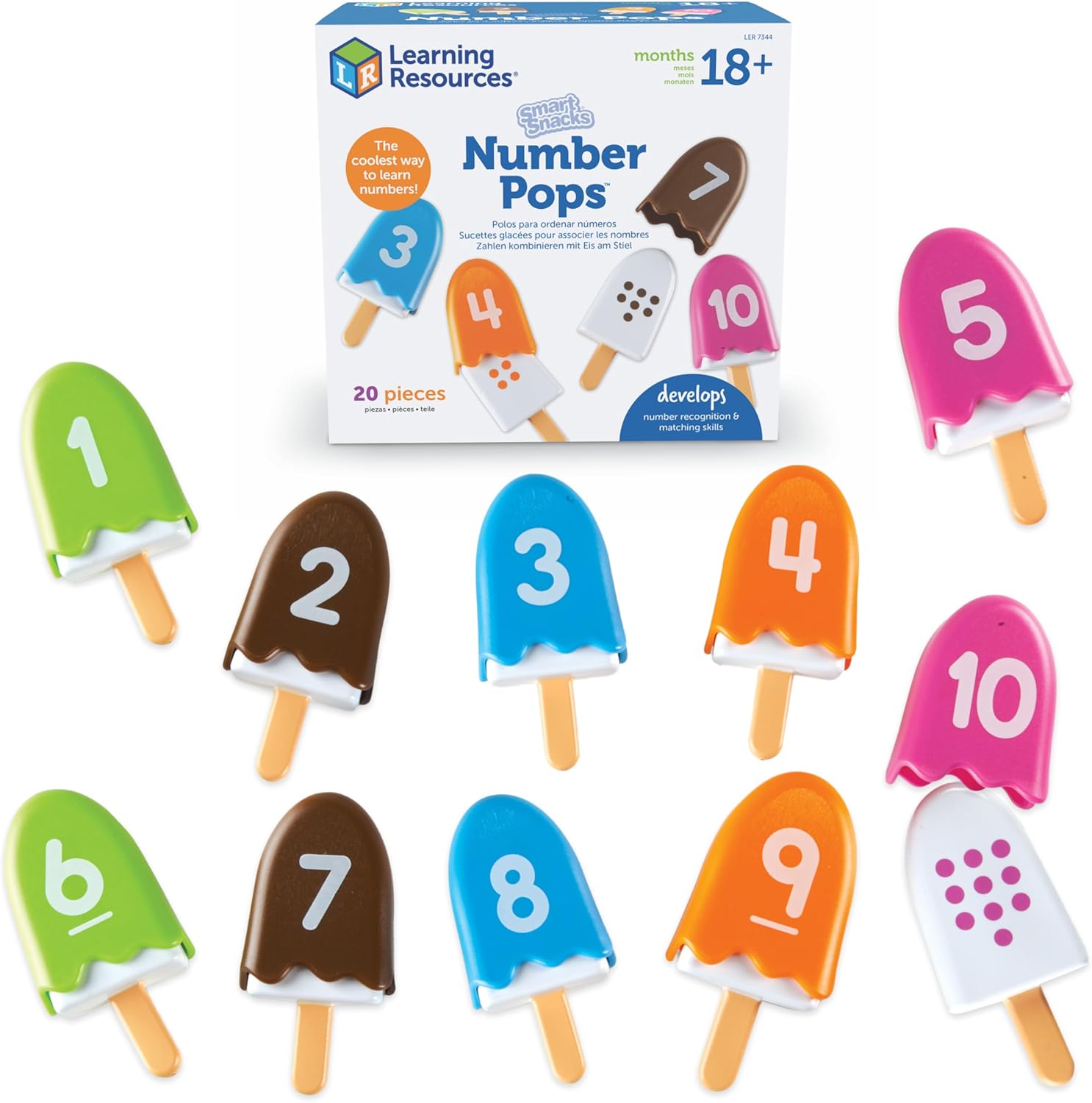 Learning Resources Smart Snacks Number Pops