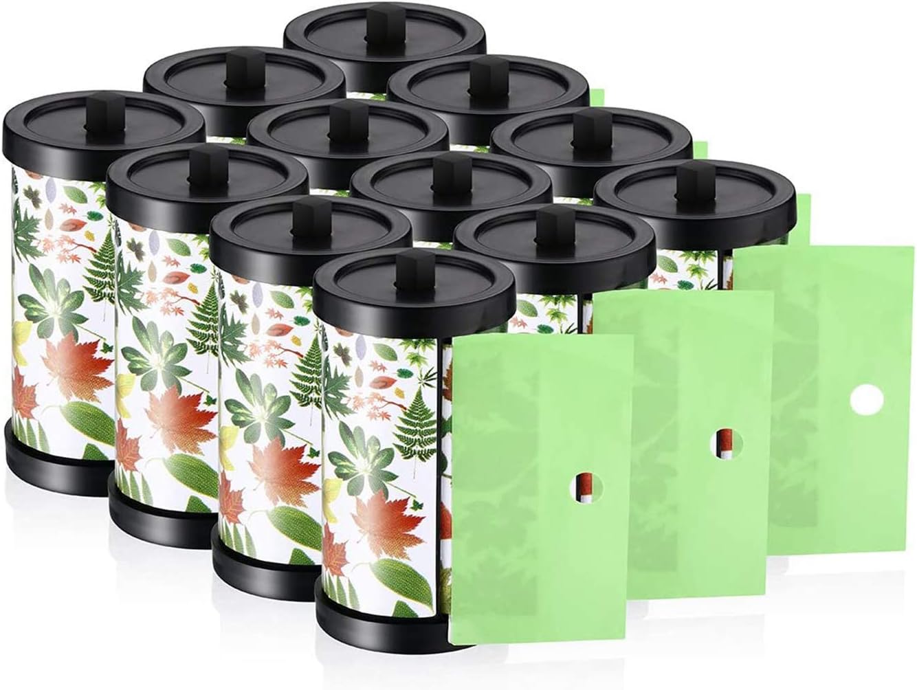 [Upgraded Version] Trapro Sticky Fly Paper Fly Catcher Insect Fly Trap, 12-Pack (12 Pack)