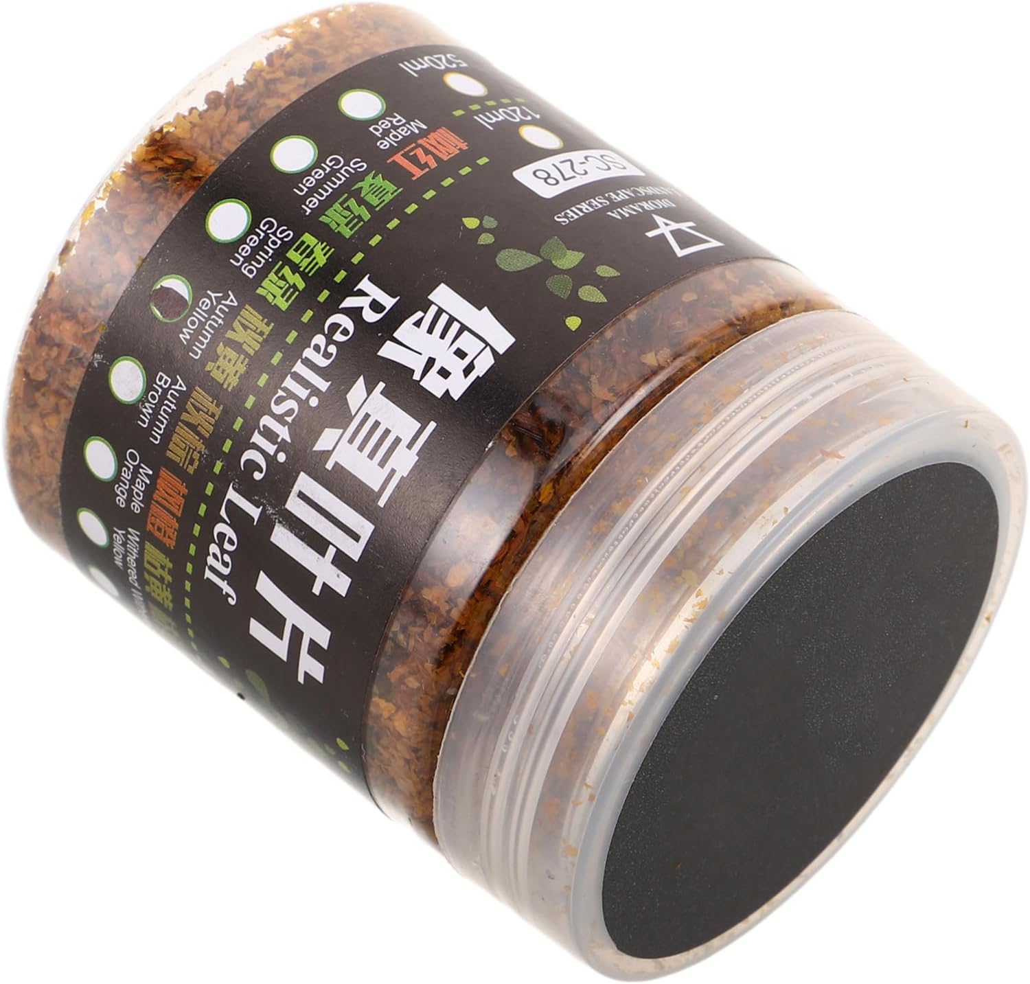 Abaodam Simulated Plant Landscape Miniature Fall Leaves Miniature Vines for DIY Diorama Scenery for Model Railway Layout Fairy Garden Decoration