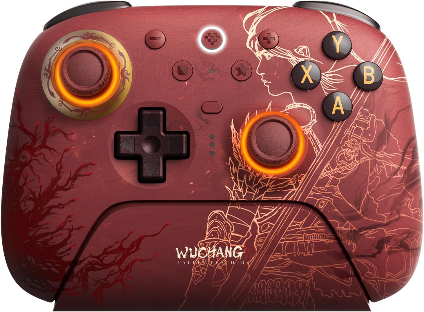 8BitDo Ultimate 2 Wireless Controller for Windows & Android, Gaming Controller with TMR Joysticks, Switchable Hall Effect/Tactile Triggers, RGB Fire Ring, 8Speed Tech - WUCHANG: Fallen Feathers