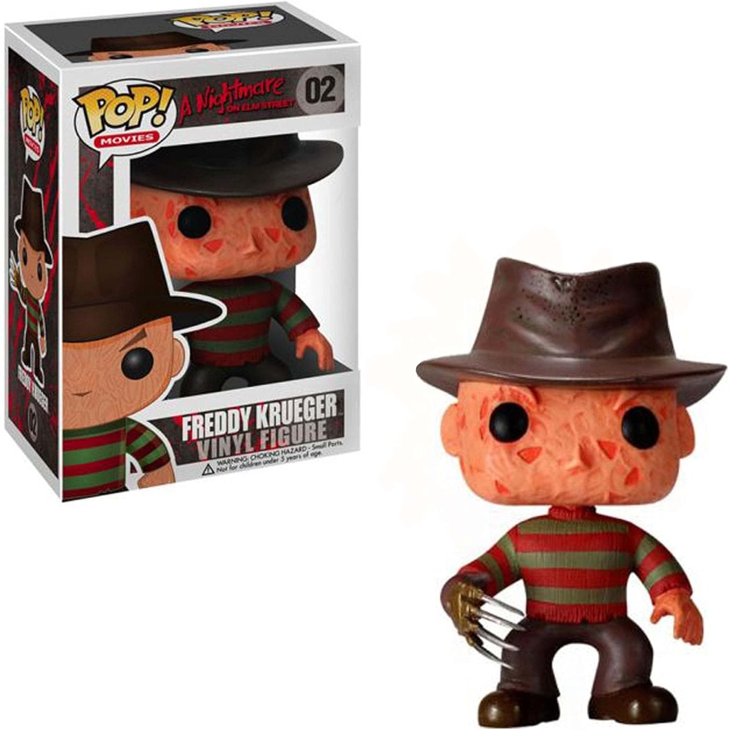 Funko POP! Movies : Freddy Krueger - Nightmare on Elm Street - Collectable Vinyl Figure - Gift Idea - Official Merchandise - Toys for Kids & Adults - Movies Fans - Model Figure for Collectors