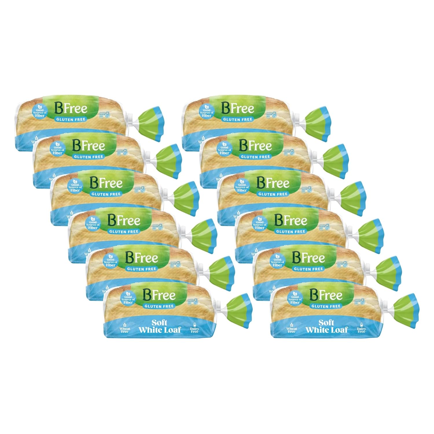 Bfree Gluten Free Sandwich Loaf, Soft White, 14.11 Oz (Pack Of 12)