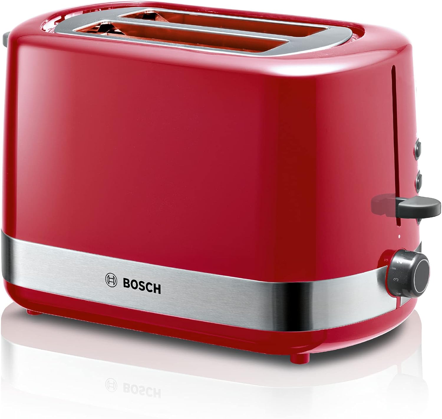 Bosch TAT6A514 toaster 2 slice(s) 800 W Red