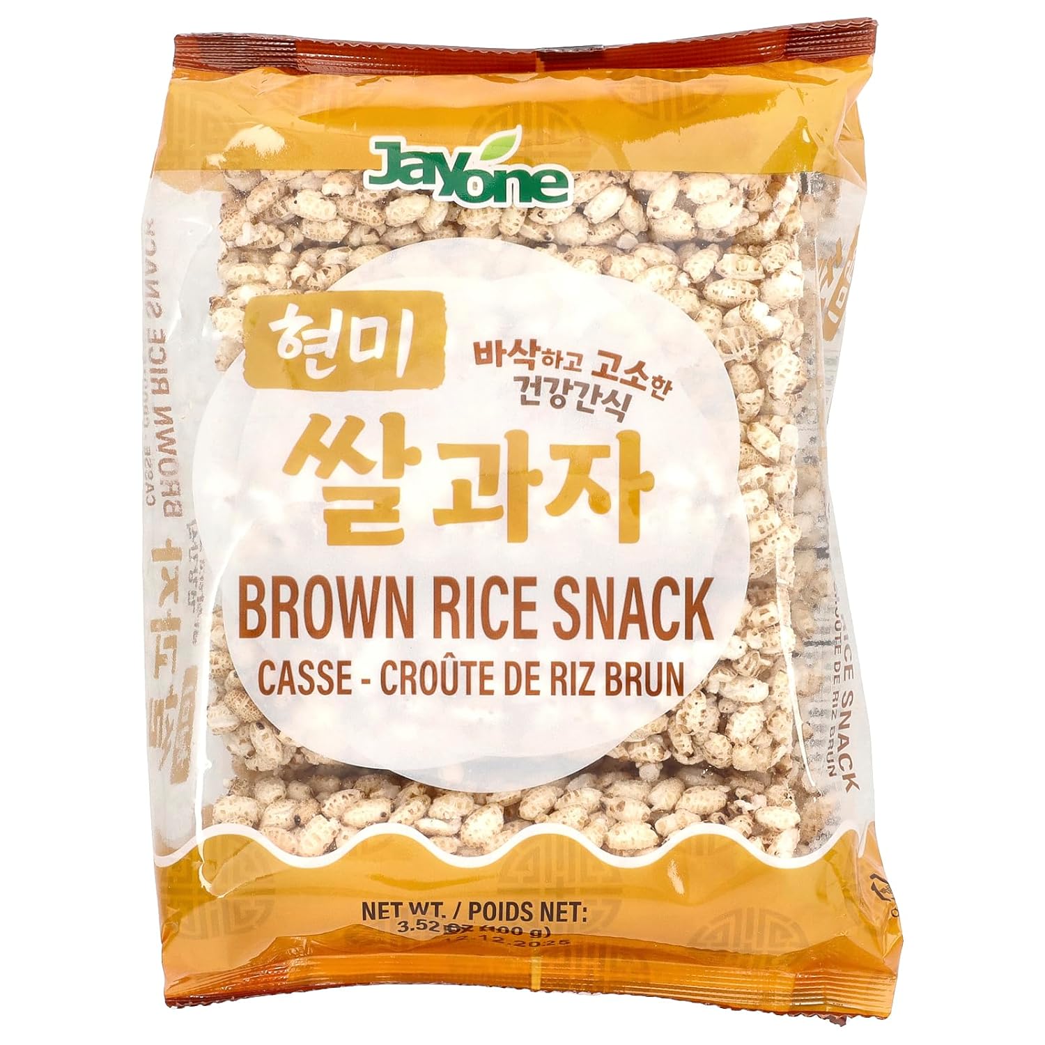 Jayone Crunchy Roll Brown Rice 100 G (Pack of 6)