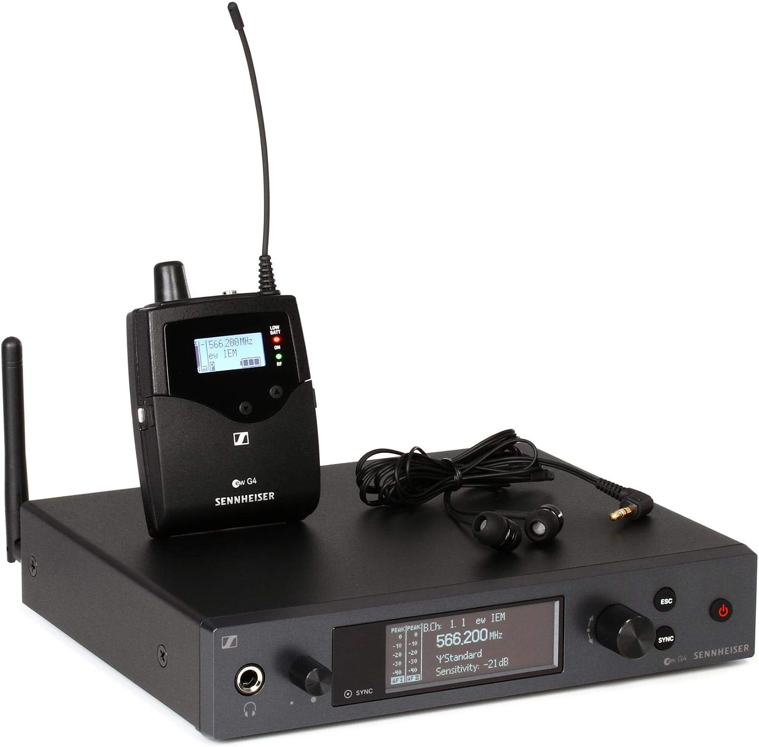 Sennheiser Pro Audio Sennheiser ew IEM G4-A1 In Ear Monitor system Range (470-516Mhz), Single