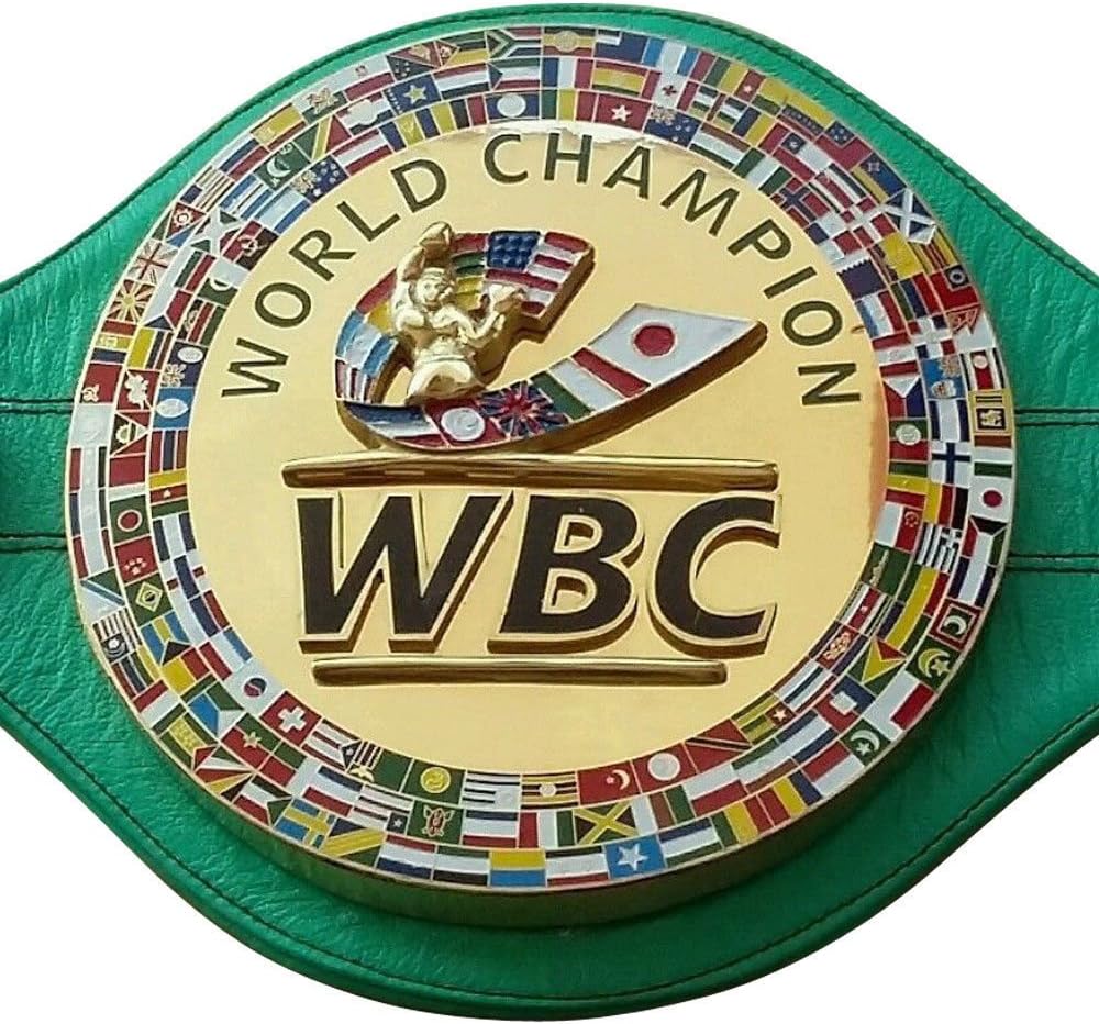 New WBC Championship Boxing Belt Real Leather Adult Size Hiqh Quality Replica