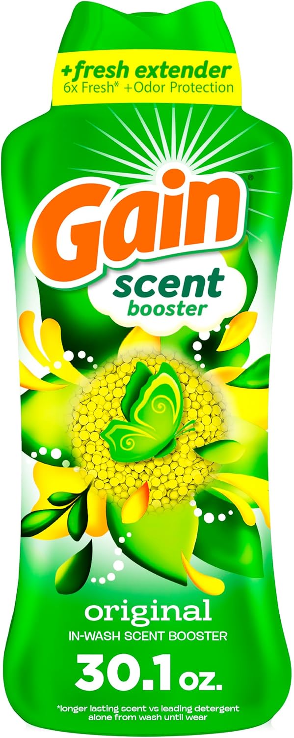Gain Fireworks In-Wash Scent Booster Beads, Original Scent, 30.1 oz