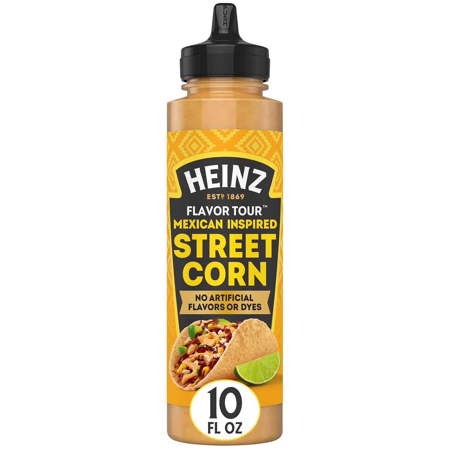Heinz Flavor Tour Mexican Inspired Street Corn Sauce, 10 fl oz Bottle