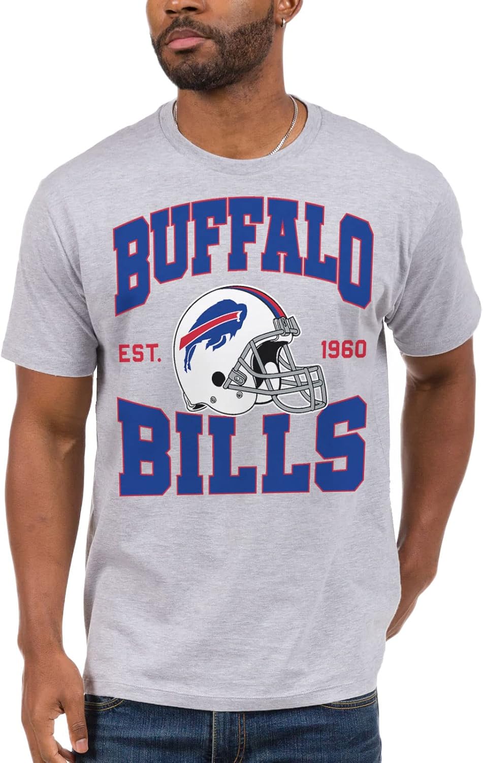 Junk Food - Team Helmet - Officially Licensed Short Sleeve Football Fan Shirt for Men and Women