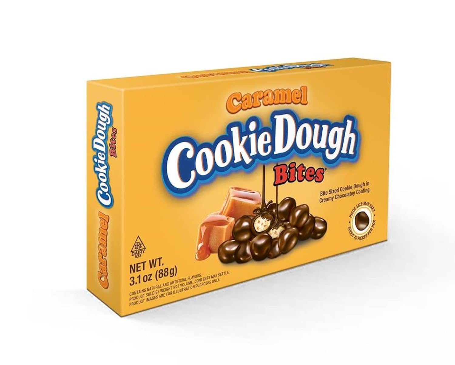 Caramel Cookie Dough Bites 3.1 oz