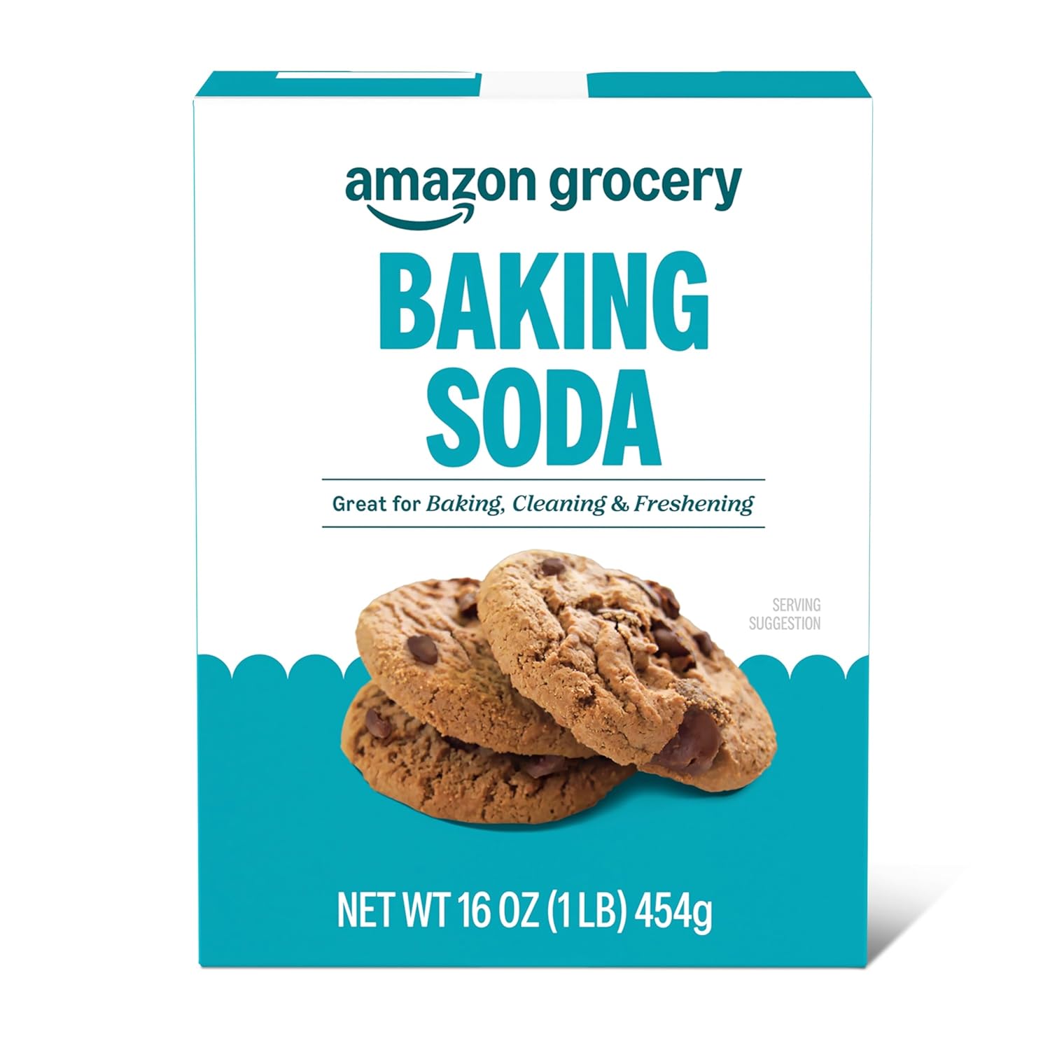 Amazon Grocery, Baking Soda,16 Oz (Previously Amazon Fresh, Packaging May Vary)