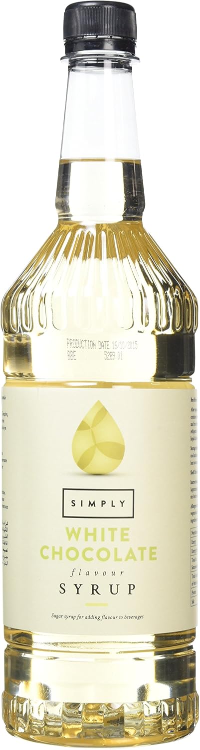 Simply White Chocolate Syrup 1 Litre
