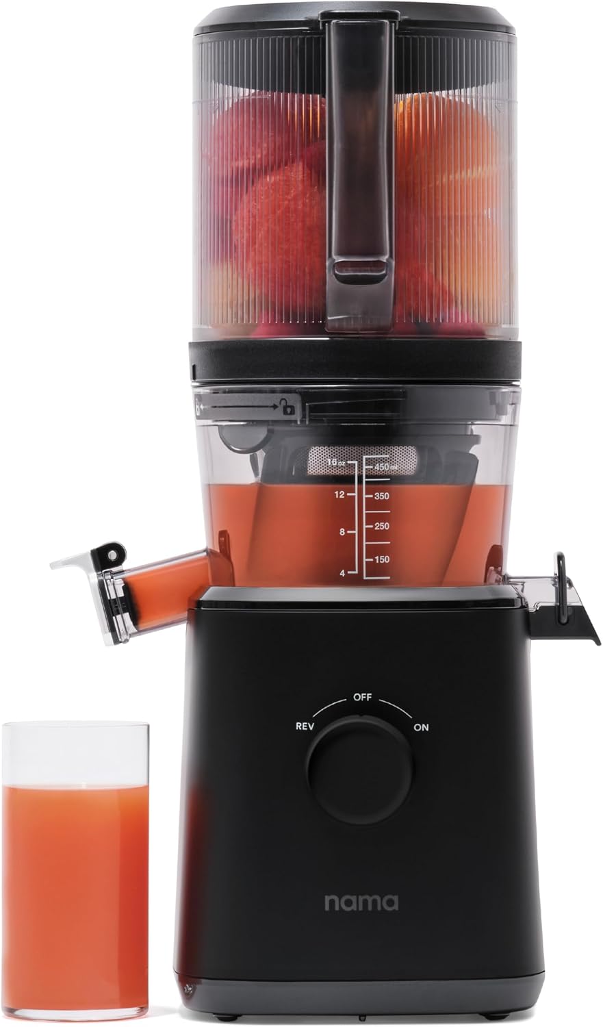 Nama J2 - Cold Press Juicer - Hands-Free - Black