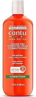 Cantu Hydrating Cream Conditioner with Shea Butter for Natural Hair, 13.5 Fl Oz (Pack of 1)
