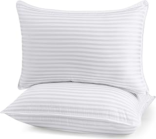 Utopia Bedding Bed Pillows for Sleeping Queen Size (White), Set of 2, Cooling Hotel Quality, for Back, Stomach or Side Sleepers