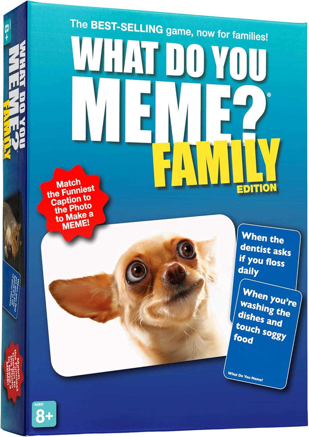 WHAT DO YOU MEME? Family Edition - The Hilarious Family Party Card Game For Meme Lovers