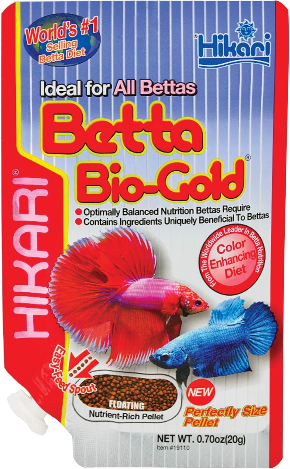 Hikari Tropical Betta Bio-Gold Fish Food, 0.70 oz (20g)