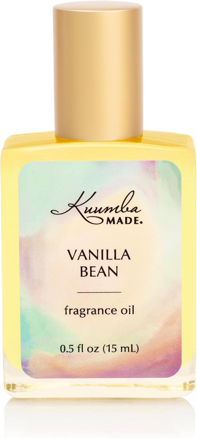 Kuumba Made Vanilla Bean Fragrance Oil 0.5 fl oz (15ml) | Alcohol Free