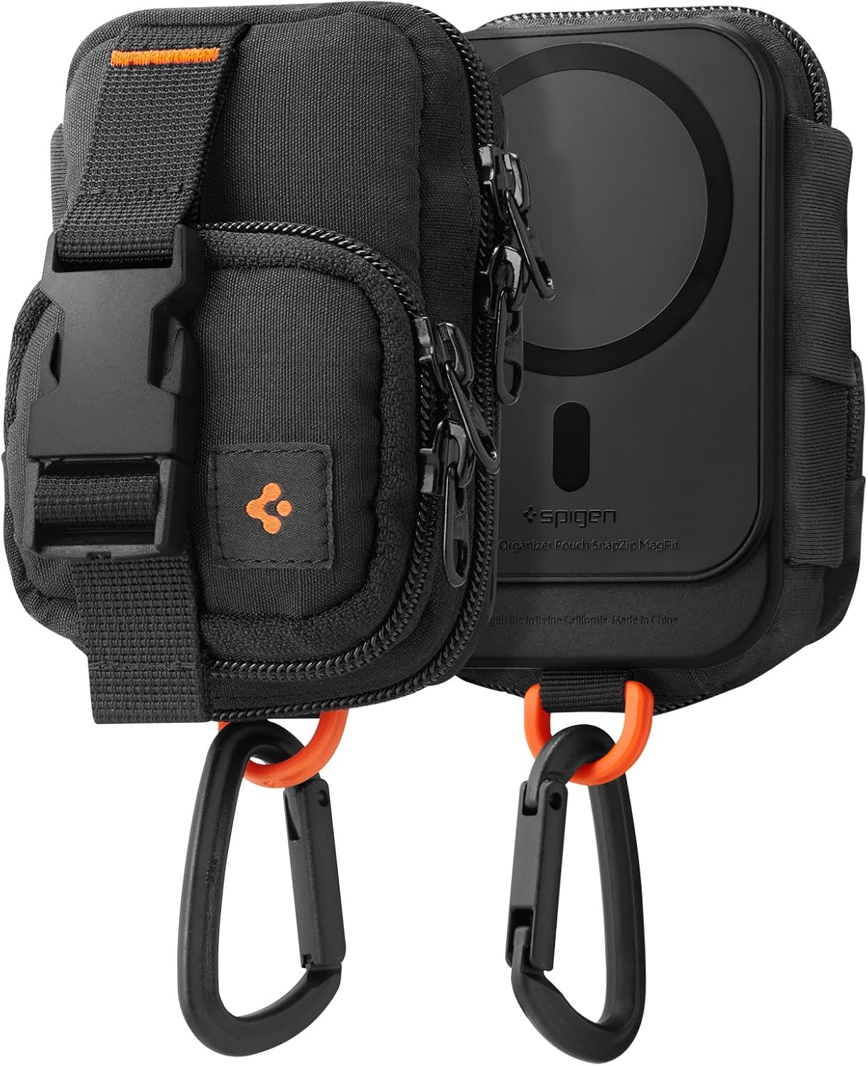 Spigen Snapzip (MagFit) EDC Pouch Organizer Wallet Card Holder Designed for MagSafe Compatible with iPhone 16/15/14/13/12