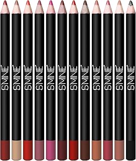 IS'MINE Matte Lip Liner Set - 12 Assorted Colors High Pigmented Natural Lip Makeup Soft Pencils Longwear Smooth Ultra Fine (Color Set -1)