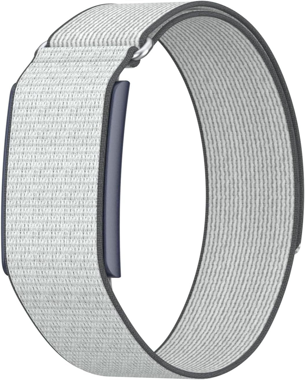 Nylon Loop Compatible with Amazfit Helio Strap Band, Breathable Soft Sport Hook and Loop Wristband with Overlay Covered Design