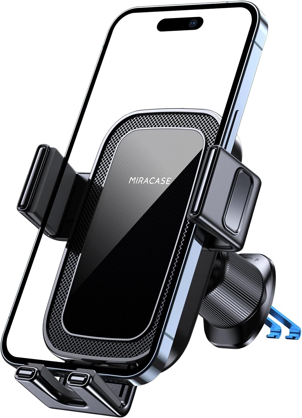 Miracase Car Phone Holder, 2025 Upgraded and Stable Air Vent Car Phone Mount, 360° Rotatable Phone Holder for Cars for iPhone Samsung Google