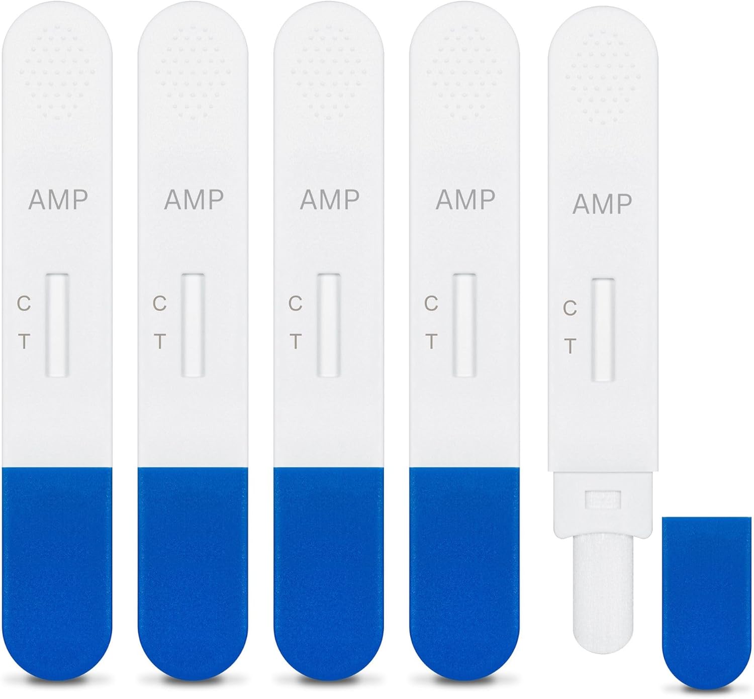 5 x SalyvGenics Amphetamine Saliva Drug Test | Rapid Test for Amphetamines (Speed, Uppers, Whiz) in Saliva Oral Fluid | Amphetamine Drug Test Kit